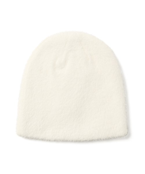 MUSINSA | thisisneverthat® Shaggy No Cuff Beanie Off White