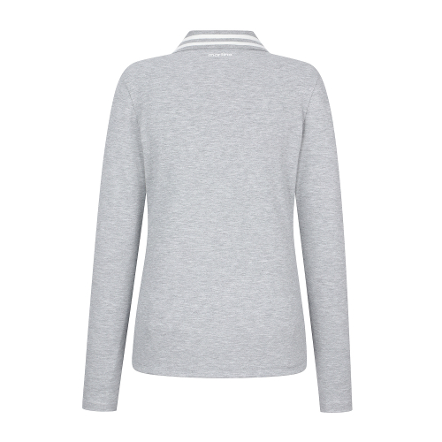 Collar Point Polo Shirts M/Grey