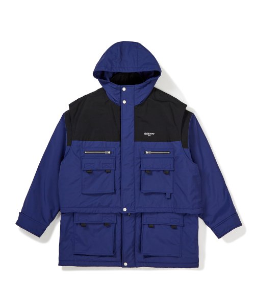 ALPINE VEST SHELL PARKA Navy