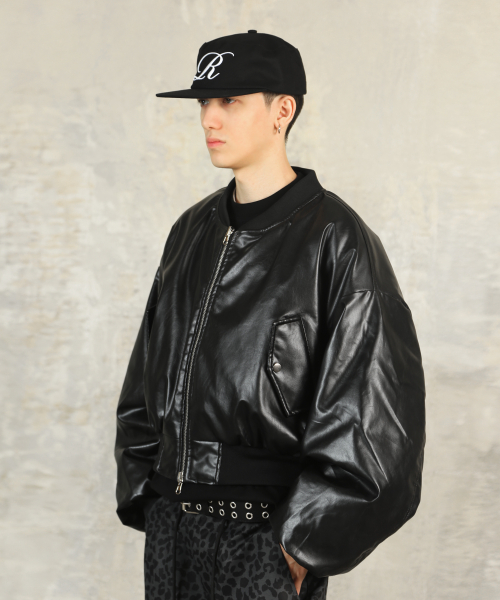 Leather Crop Jacket