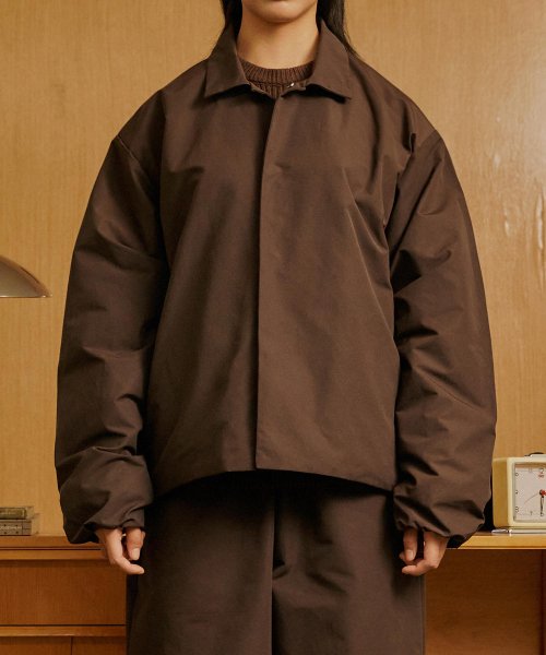 URBAN COACH JACKET (DARK BROWN)