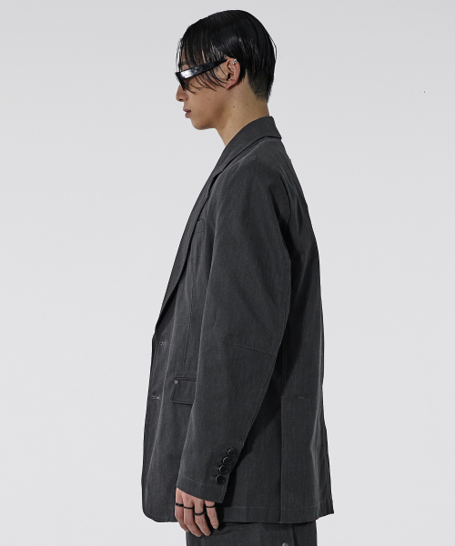 Herringbone Single Blazer