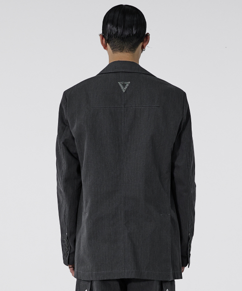 Herringbone Single Blazer