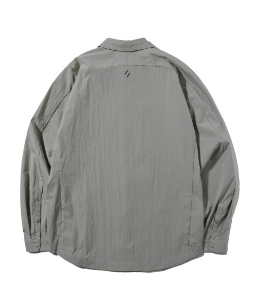 WCL007_LIGHT REFLECTION POCKET SHIRTS_Warm Gray