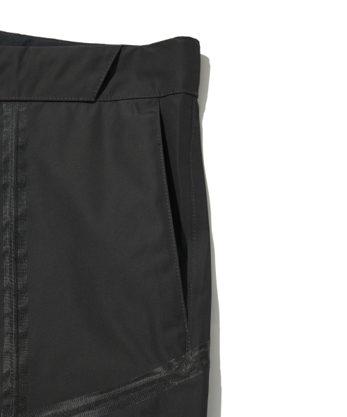 WSP003_3LAYER SEAMSEALING HALF PANTS_Black