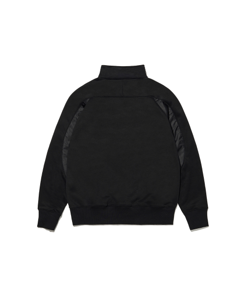 BREATH HALF ZIPUP - BLACK