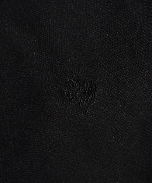 BREATH HALF ZIPUP - BLACK