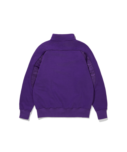 BREATH HALF ZIPUP - PURPLE