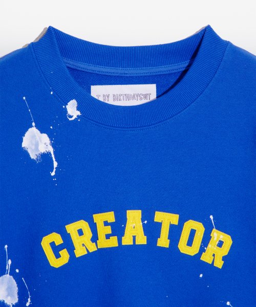 JOBS SWEAT_PAINTED (BLUE)