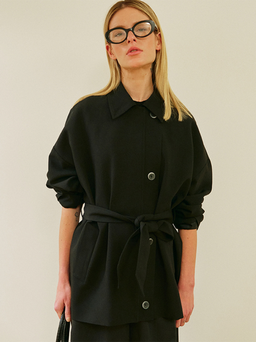 Benny belted jacket