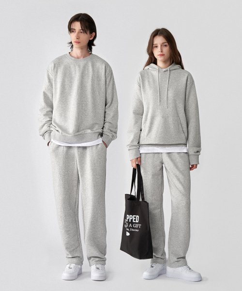 Спортивные штаны Basic Fit из мягкого терри, Oatmeal