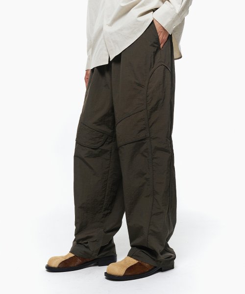Нейлоновые брюки Track Piping_Khaki
