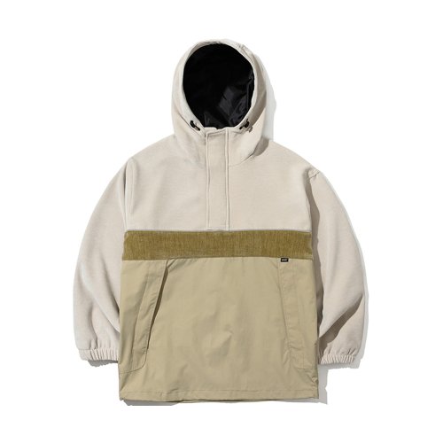 Мягкий анорак с капюшоном HF Beige Tone Multi