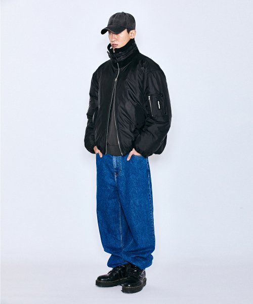 MUDSTONE PUFFER JACKET J12 BLACK