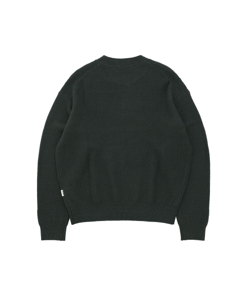 TEXTURE KNIT PULLOVER [3 COLOR]