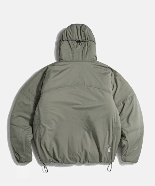 Insulated Hiking Jacket Grey Olive