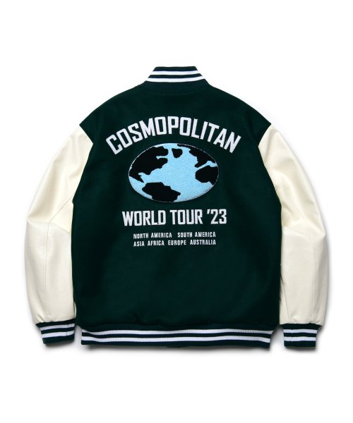 [3M Thinsulate] Шерстяной бомбер Cosmopolitan Green