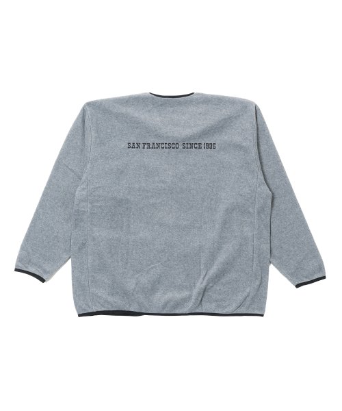 ORIGINAL FLEECE CARDIGAN GRAY