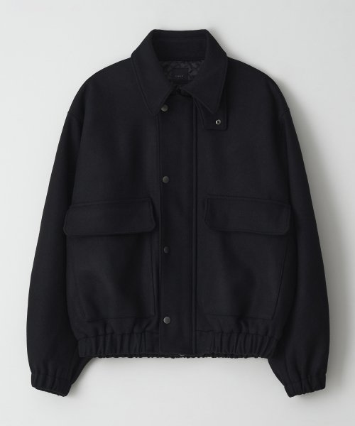 Wool on sale collar jacket