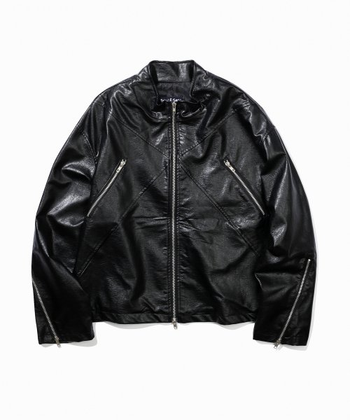 Косуха на двойной молнии (Black)