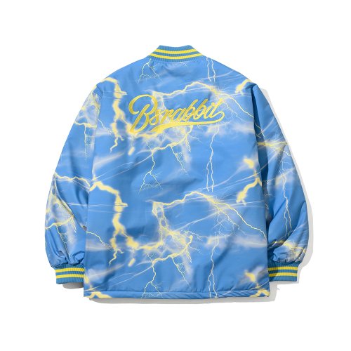 Куртка-бомбер Yellow Thunder Varsity Sky Blue