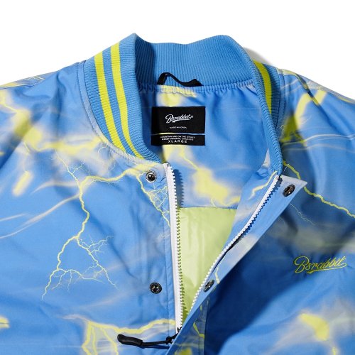 Куртка-бомбер Yellow Thunder Varsity Sky Blue