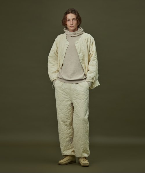 QUILTING PADDING JACKET_ivory (men)