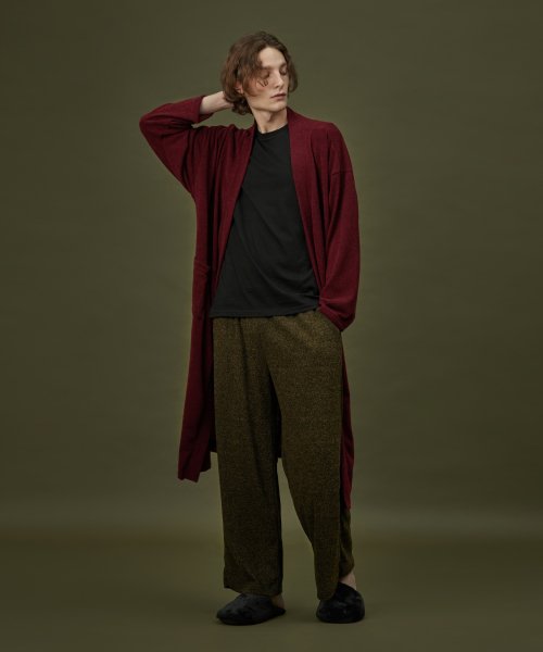 LOUNGE PANT_khaki black (men)