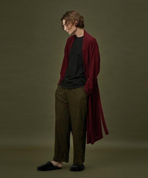 LOUNGE PANT_khaki black (men)