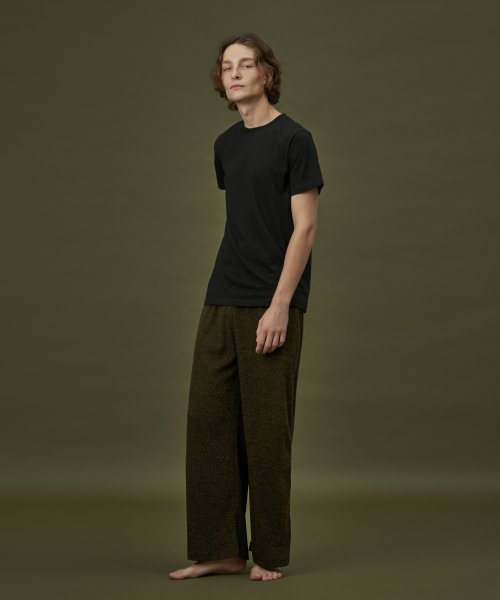 LOUNGE PANT_khaki black (men)
