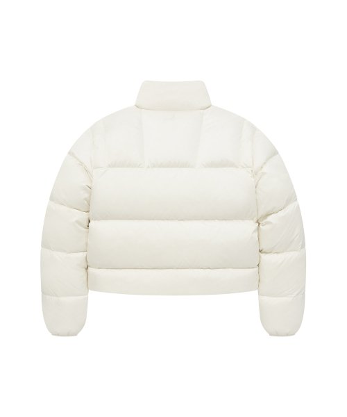 Женский укороченный пуховик Snow (Ivory)