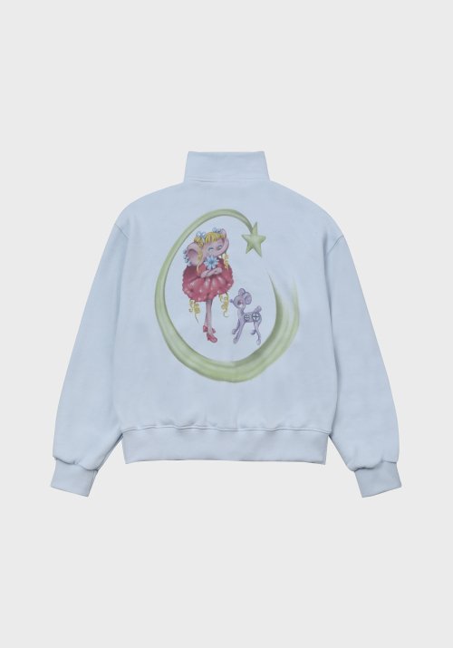 EMA X LCM ZIPUP / BLUE