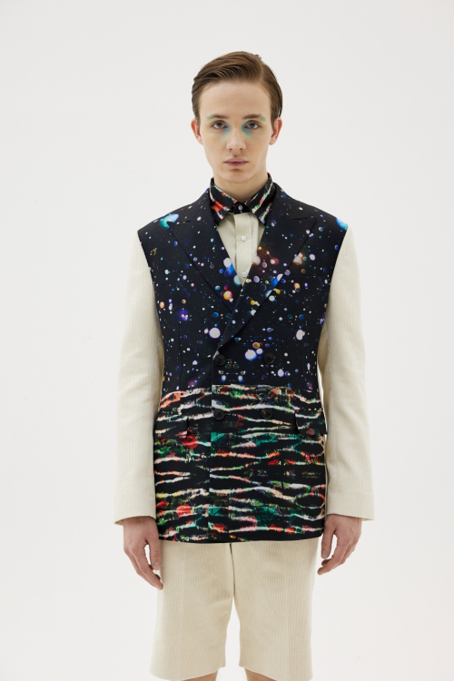 Garden Corduroy Contrast Blazer