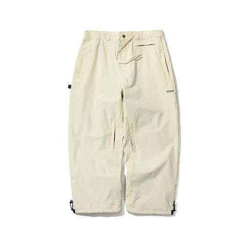 MUSINSA | BSRABBIT Super Wide Ventilation Pants Cream