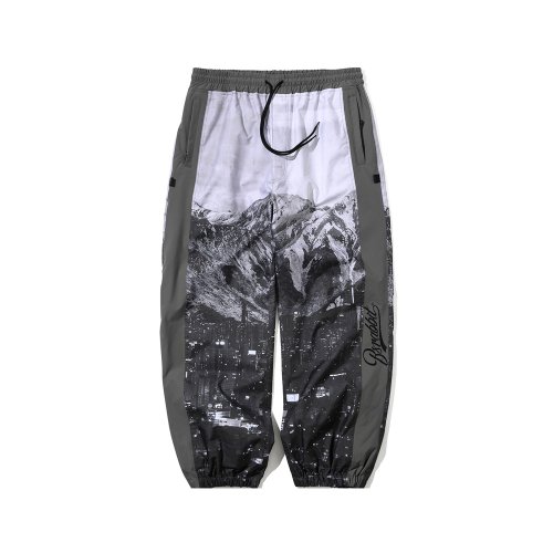 Широкие брюки Mountain City MONO BLACK