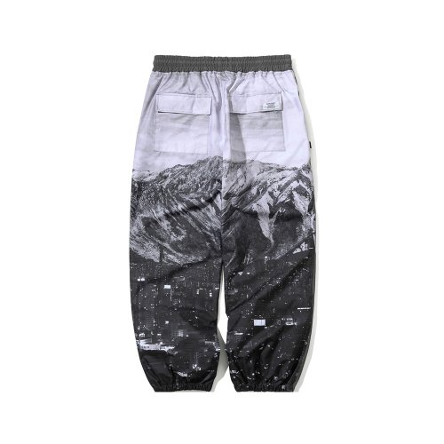 Широкие брюки Mountain City MONO BLACK