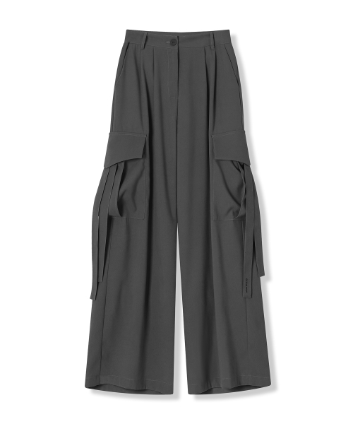 Adele Strap Cargo Pants - 4COL