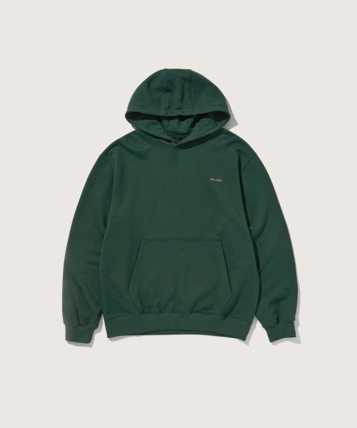 Худи с логотипом Plac Deep Green