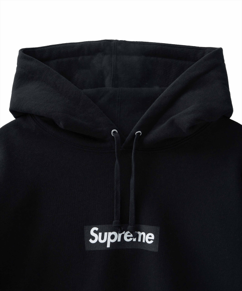 Supreme Seoul Box Logo Hooded Sweatshirt Black