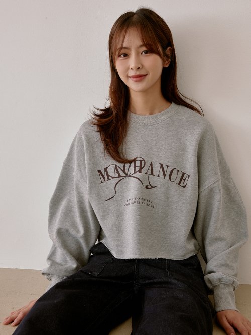 Machance crop mtm (gray)