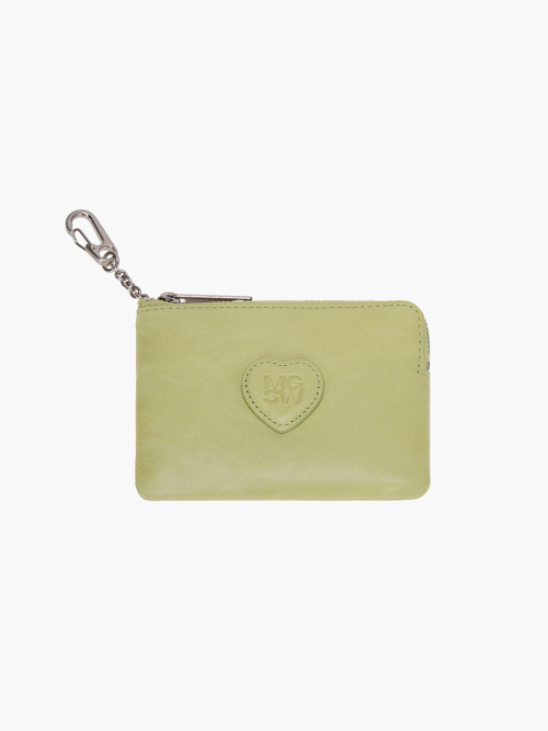 HEART ZIPPER WALLET_4colors