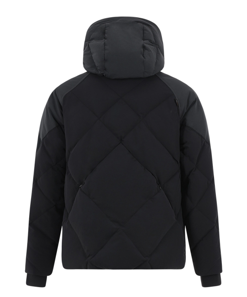 Пуховик из нейлона Cordura с капюшоном - Charcoal