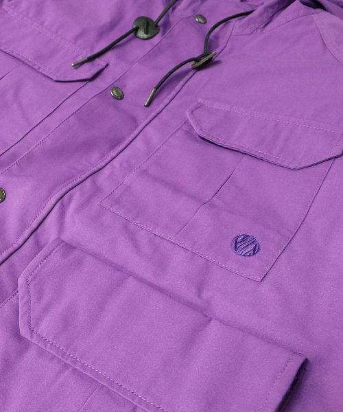 Пуховик Heritage Detachable Hunting Goose Down - Purple [Charcoal]
