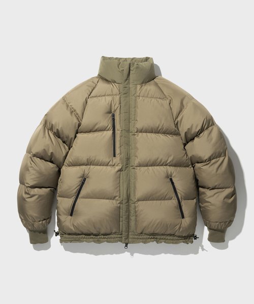 HELIO GOOSE DOWN JACKET (BROWN)