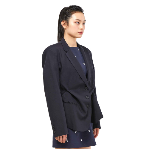 DOZI - Pinched Tailored Jacket _ Navy