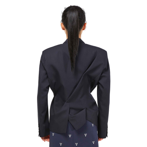 DOZI - Pinched Tailored Jacket _ Navy