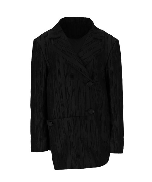 CROSSOVER MANNISH JACKET BLACK