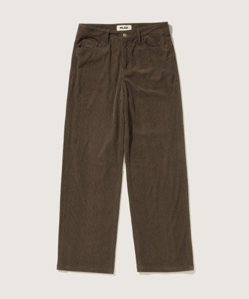 Вельветовые широкие брюки M90 Rinsed Brown