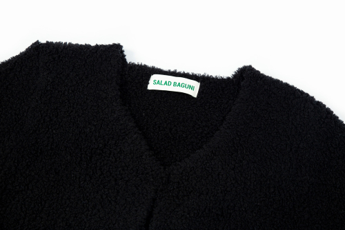 Super Cropped Wool Jacket_black