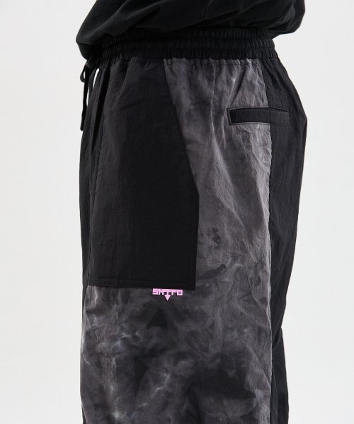 Tie dye gray baggy pant